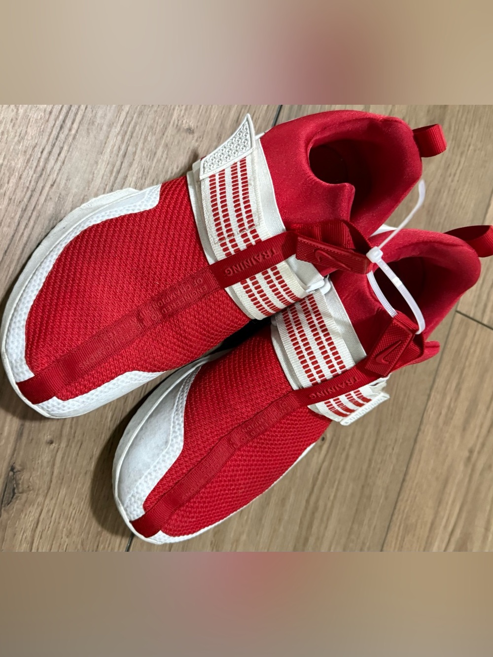 Men's Red NIke Metcon Athletic Sneakers
